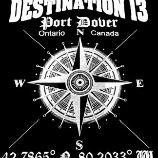 Destination Port Dover Compass Shirt - Friday the 13th