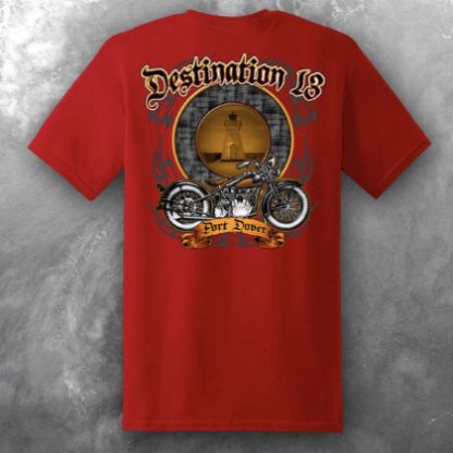 Slow Ride Mens Friday 13th Red Shirt Back