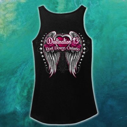 2021 Friday 13th Tank Top Ladies Studded Wing Back