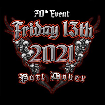 2021 Friday 13th Skull Front