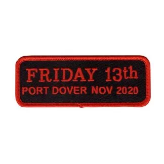 Nov 2020 Friday 13th Bar Patch